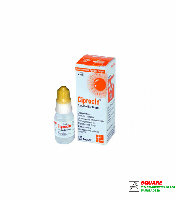 Ciprocin 0.3% 5ml