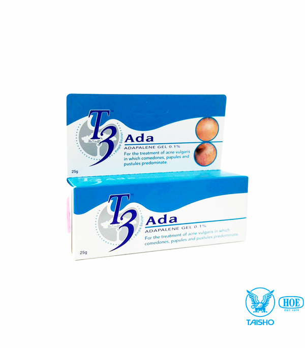 T3 Ada Adapalene Gel 0.1% 25g