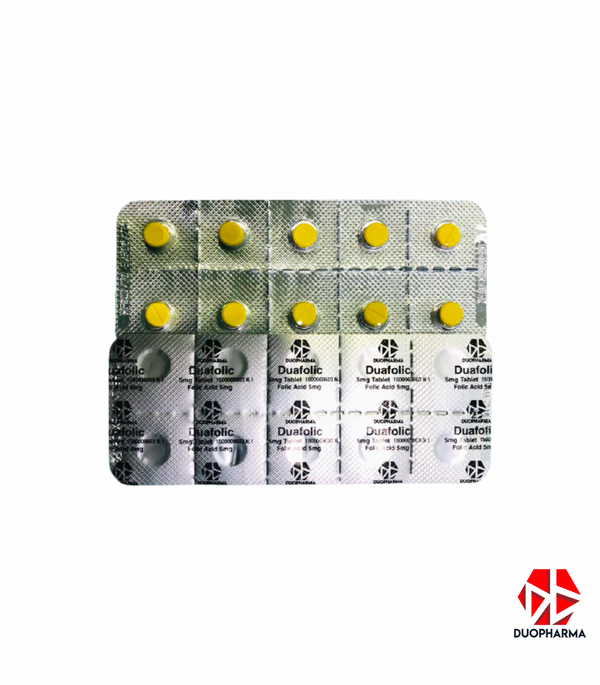 Duofolic Folic Acid 5mg